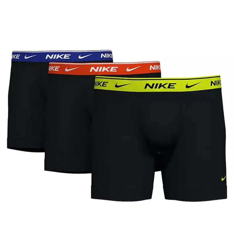Various color briefs with branded elastic in a pack of 3 for men - NIKE -  Pavidas